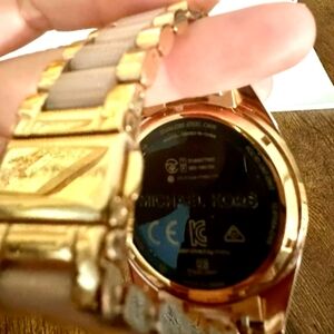 Michael Kors rose Gold smart watch